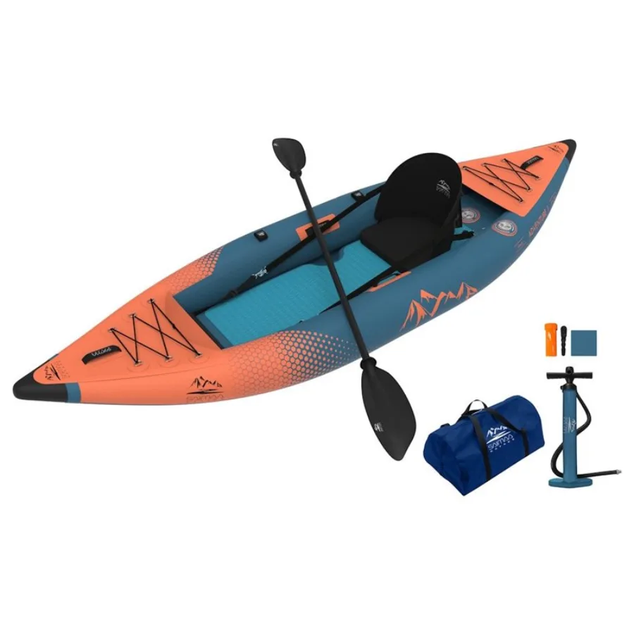 Saimaa Kayaks Inflatable Kayak Adventure 1 — uppblåsbar enmanskajak